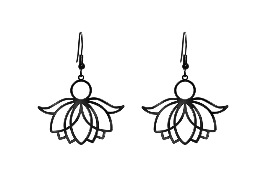 Boucles d’oreilles Fleur de Lotus