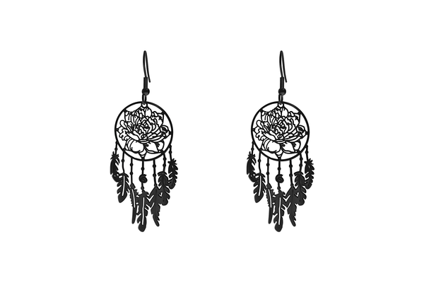Boucles d'oreilles "Attrape Rêve"