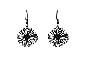 Boucles d'oreilles Pivoine